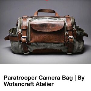 Paratrooper Camera Bag by Wotancraft Atelier